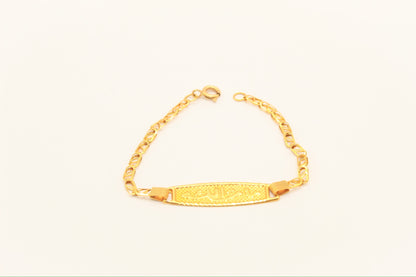 21K Gold Mashallah Kids Bracelet