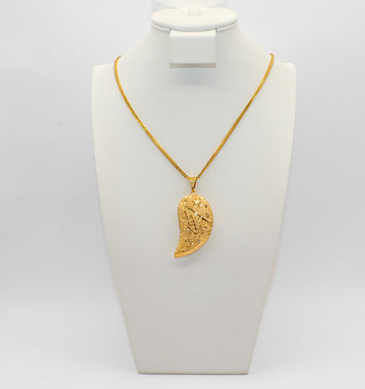 21K Gold Loza Pendant