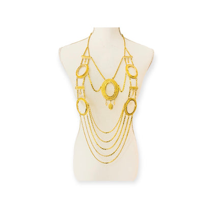 21K Gold Ounsa Kladah Necklace