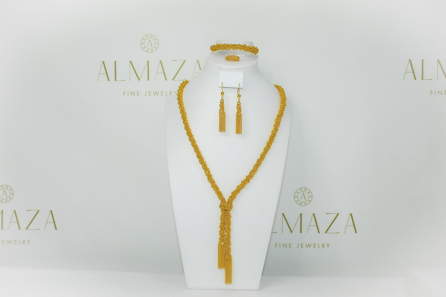 21K Gold Masbaha Set