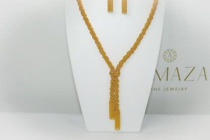 21K Gold Masbaha Set