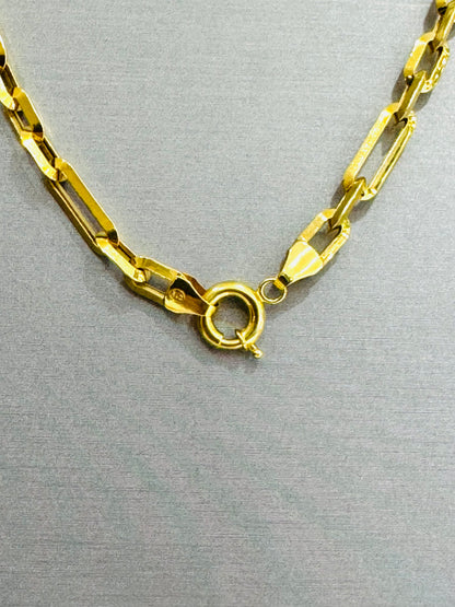21K Gold Link Chain