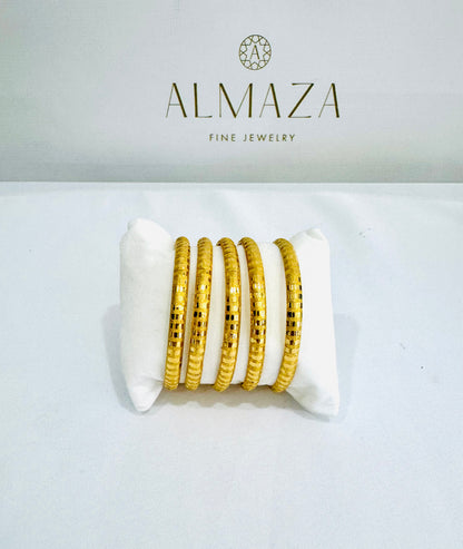 21K Gold Bangles