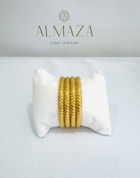21k Gold Bangles