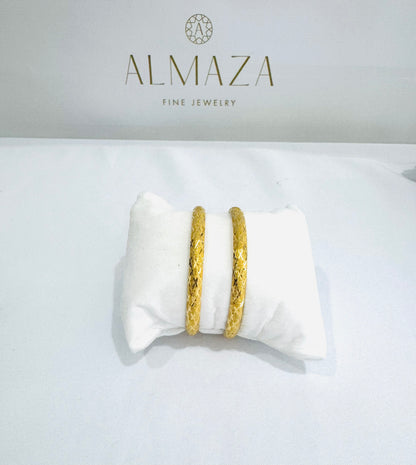 21K Gold Bangles