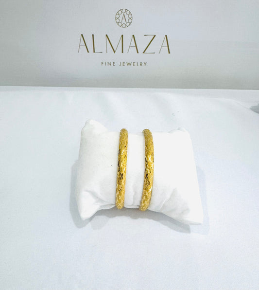 21k Gold Bangles