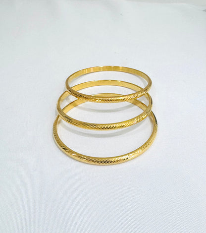 21K Gold Bangles