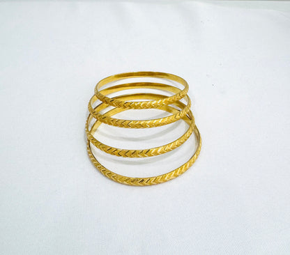 21K Gold Bangles