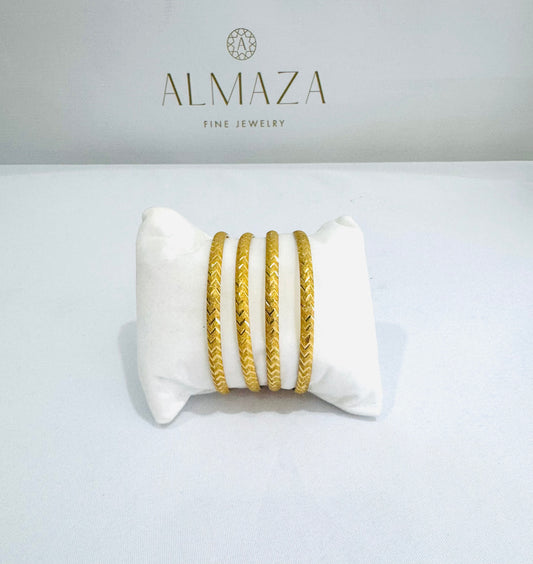 21k Gold Bangles