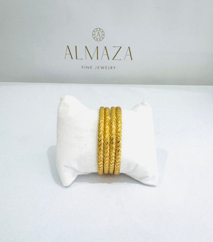 21K Gold Bangles