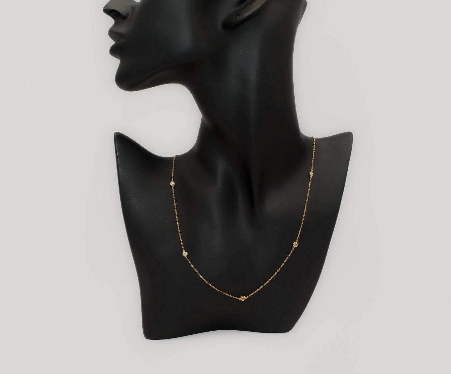 14K Gold Diamond Chain