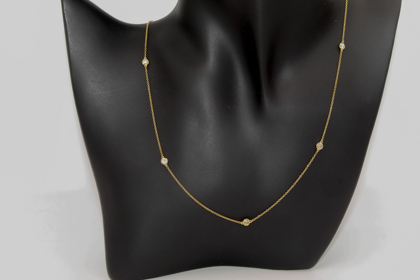 14K Gold Diamond Chain