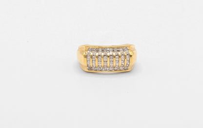 10K Gold Men’s Diamond Ring