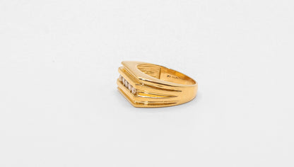 10K Gold Men’s Diamond Ring