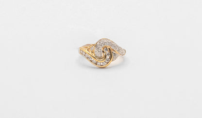 14K Gold Diamond Ring