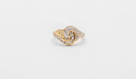 14K Gold Diamond Ring