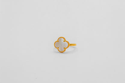 21K Gold Mother of Pearl Ring
