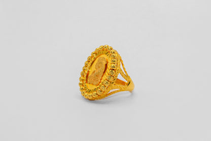 21K Gold Lady Futuna Himo Ring