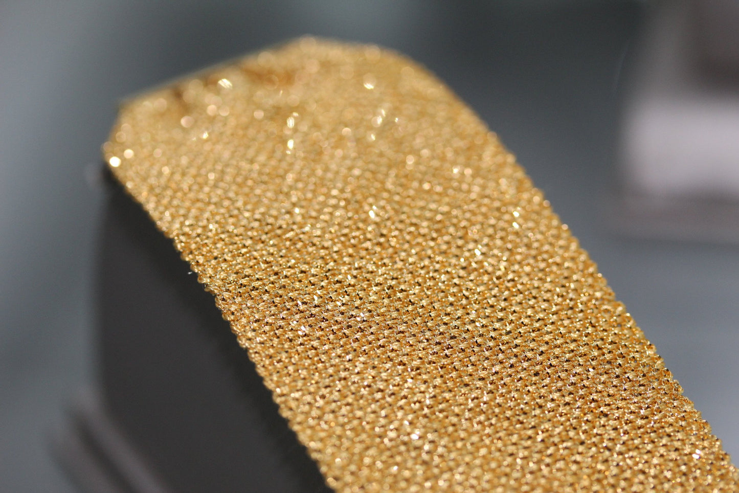 21k Gold Scarf Bracelet