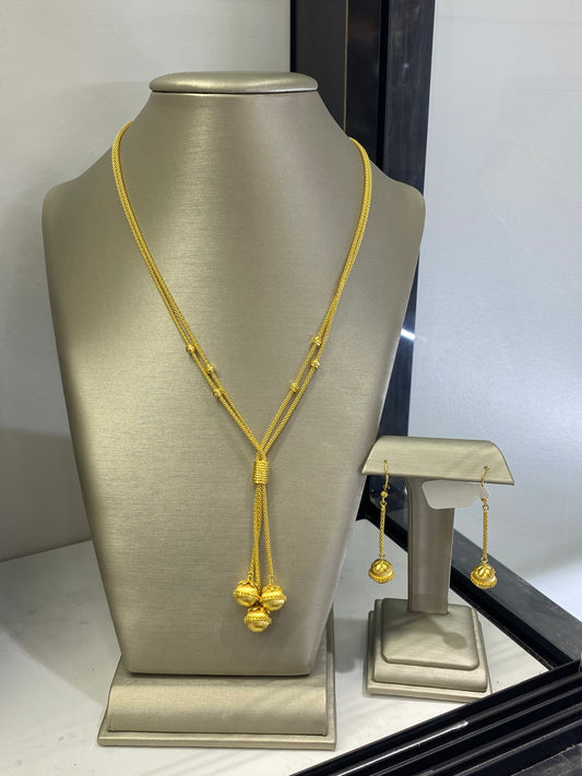 21k Gold Half Set