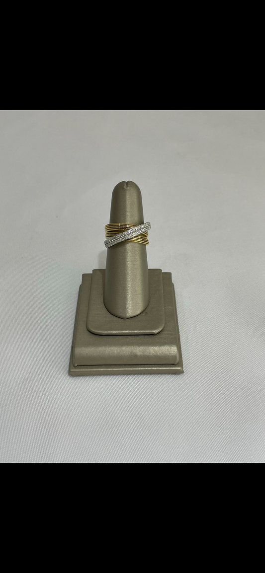 18k Gold Diamond Ring