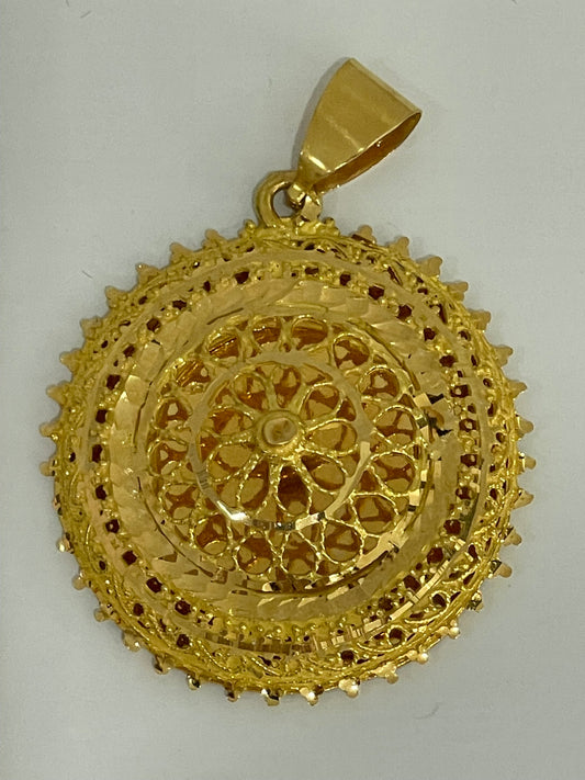 21k Gold Pendent