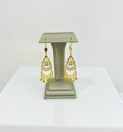 21k Gold Dangling Earring