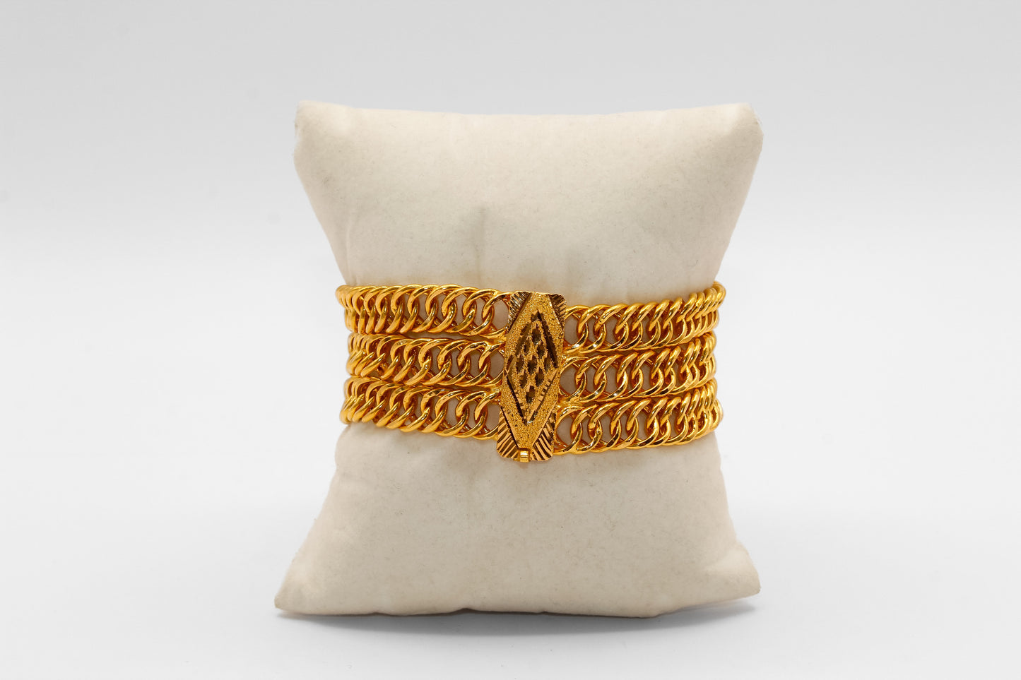 21K Gold Coin Bracelet
