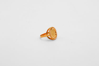21K Gold Turkish Ring