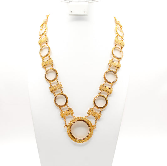 21K Gold 11 Coin Kladah Necklace