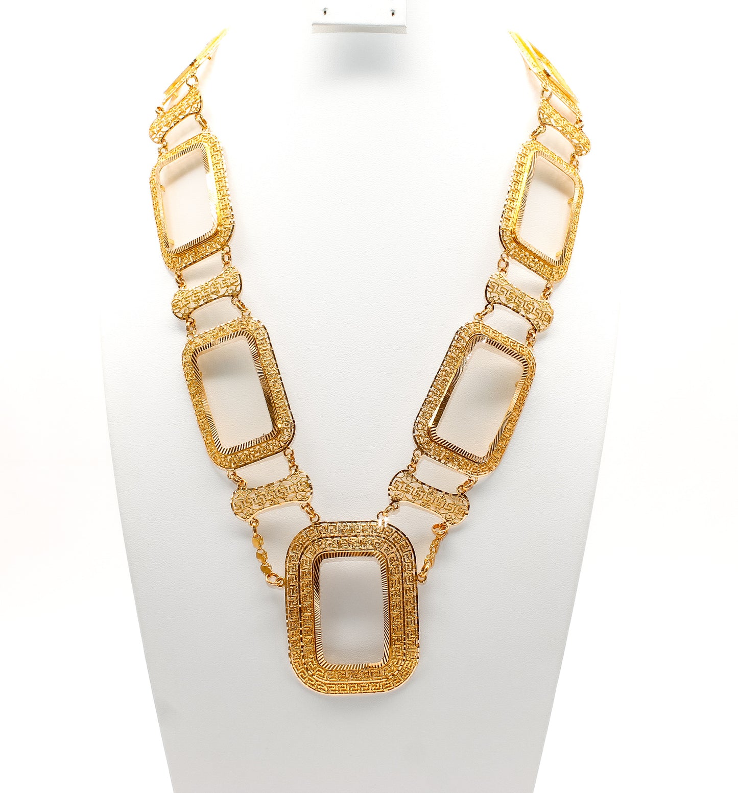 21K Gold 7 Ounsa Kladah Necklace