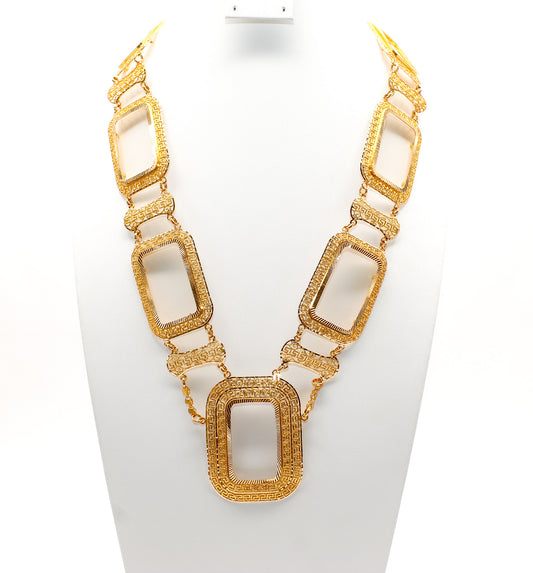 21K Gold 7 Ounsa Kladah Necklace