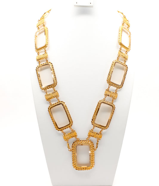 21K Gold 7 Ounsa Kladah Necklace