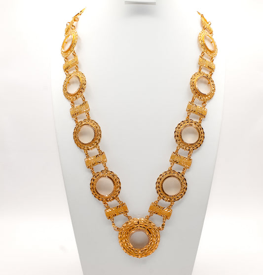 21K Gold 11 Coin Kladah Necklace