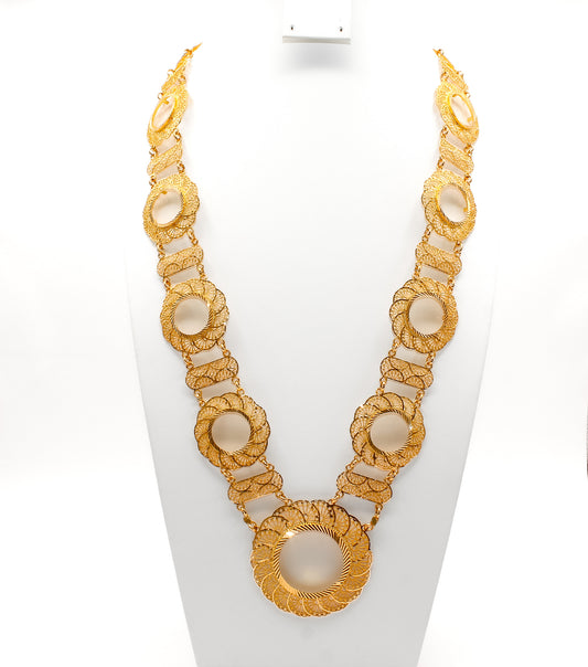 21K Gold 11 Coin Kladah Necklace