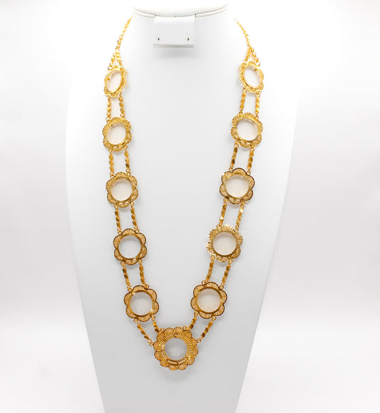 21K Gold 11 Coin Kladah Necklace