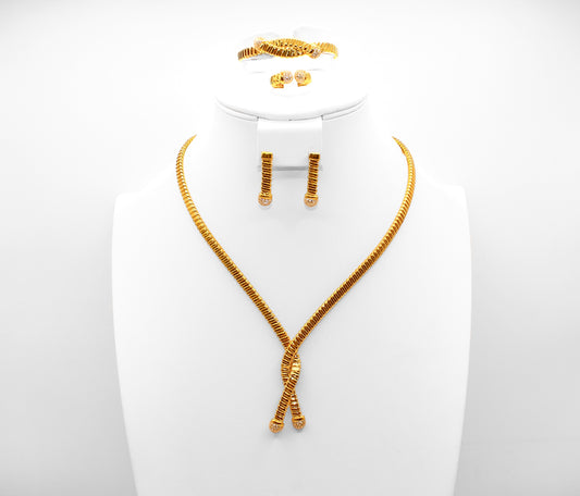 21K Gold Engagement Himo Set
