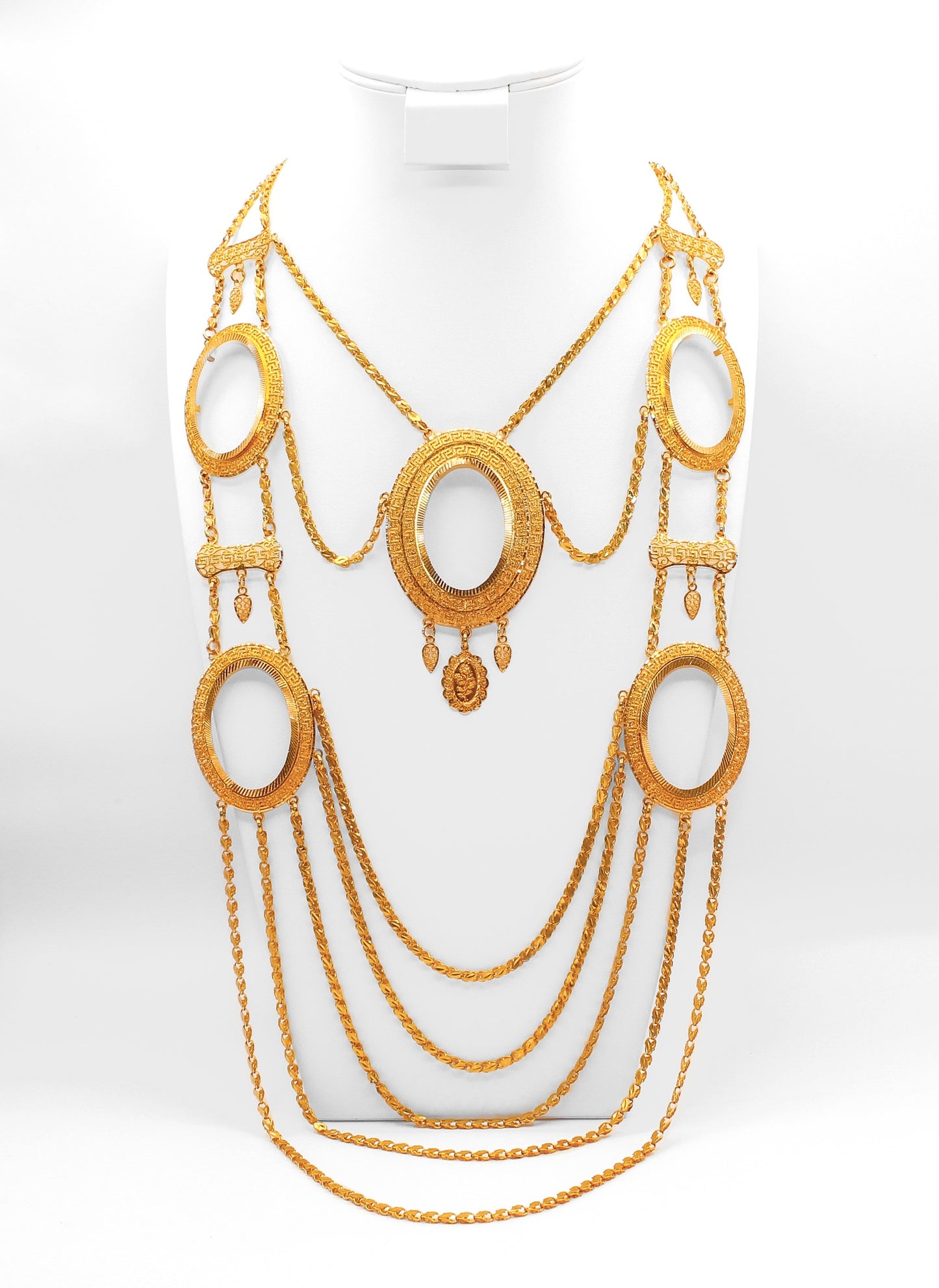 21K Gold Ounsa Kladah Necklace
