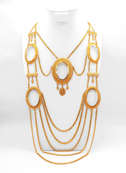 21K Gold Ounsa Kladah Necklace