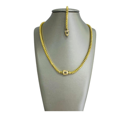 21K Gold Monaco Set