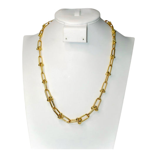 18K Gold Link Set